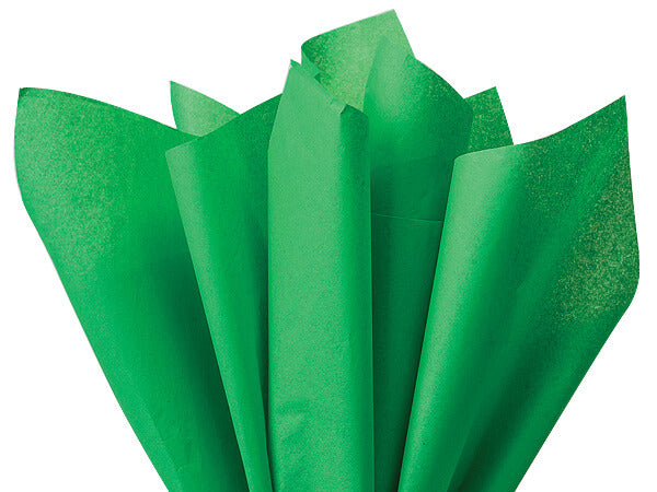 kelly green tissue paper
