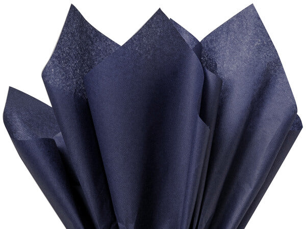 navy blue tissue paper