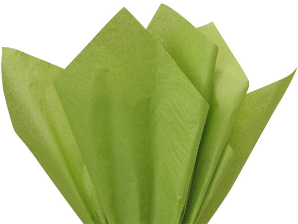 oasis green tissue paper