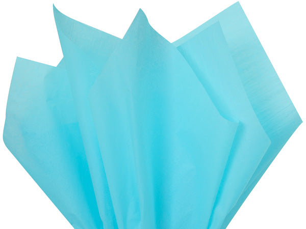 Aqua Curly Tissue Paper| Tissue Toss| Recycled Tissue Paper| Customize your colors