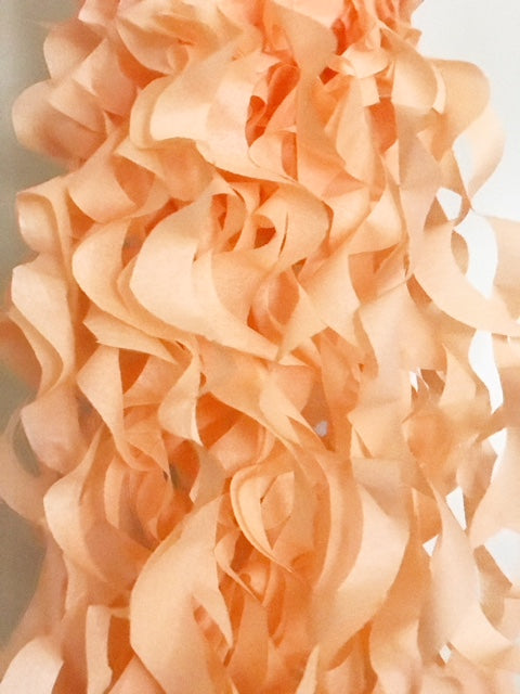 Aqua Curly Tissue Paper| Tissue Toss| Recycled Tissue Paper| Customize your colors