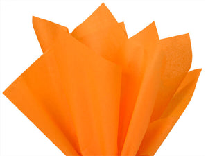 tangerine tissue paper