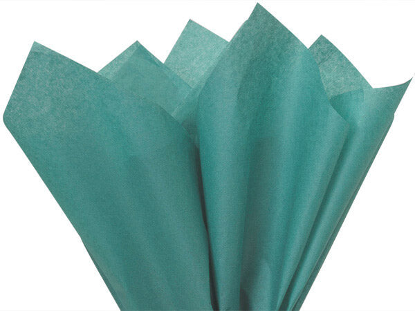 Teal Recycled Tissue Paper