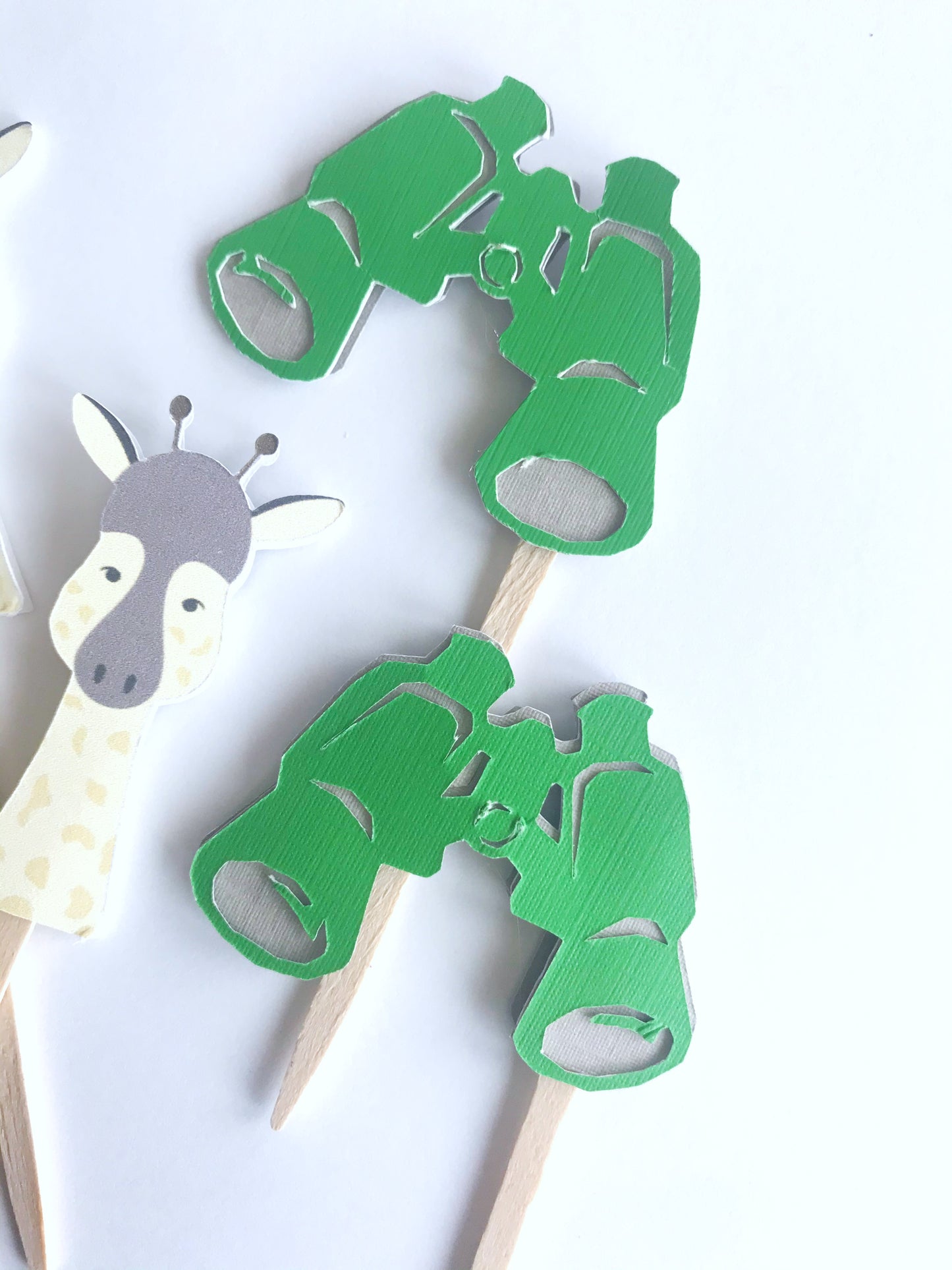 Safari Cupcake Toppers| Set of 12