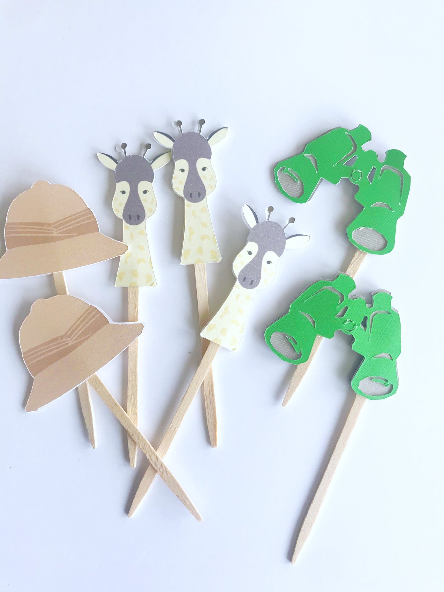 Safari Cupcake Toppers| Set of 12