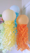 Mermaid Party jellyfish lanterns, Under the sea party