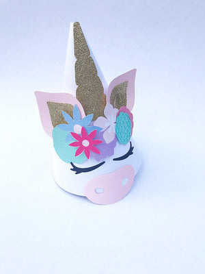 unicorn party hat for party favors