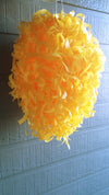 Yellow Swirl Paper Lantern